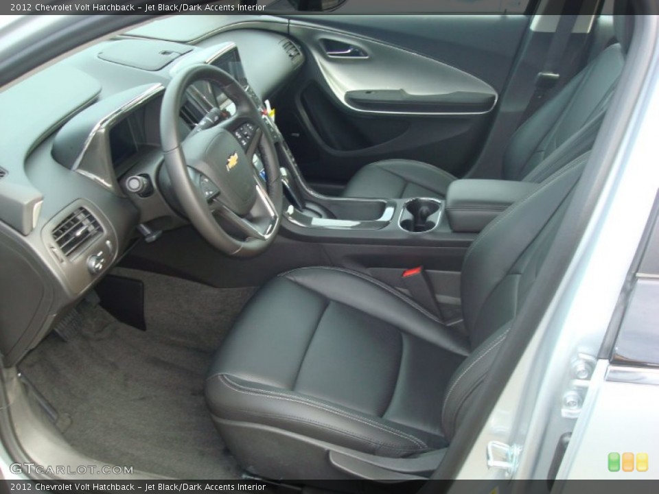 Jet Black/Dark Accents Interior Photo for the 2012 Chevrolet Volt Hatchback #54209757
