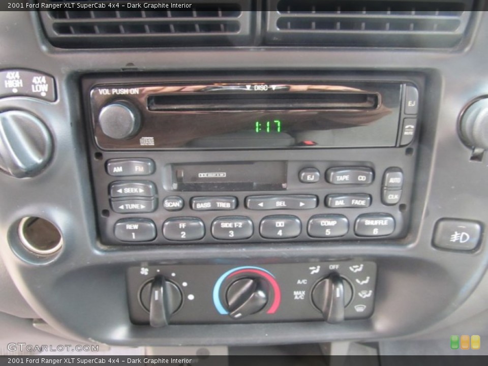 Dark Graphite Interior Audio System for the 2001 Ford Ranger XLT SuperCab 4x4 #54209922
