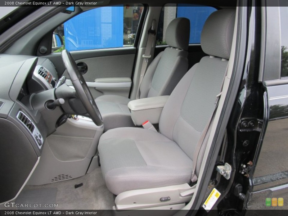Dark Gray Interior Photo for the 2008 Chevrolet Equinox LT AWD #54210177