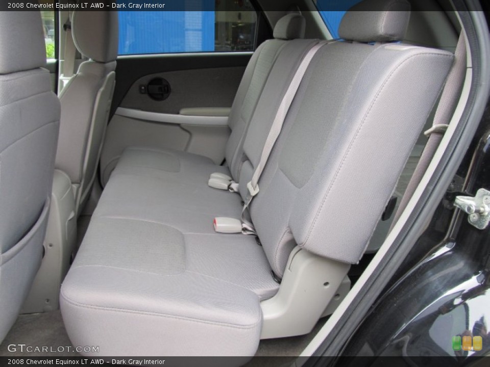 Dark Gray Interior Photo for the 2008 Chevrolet Equinox LT AWD #54210186