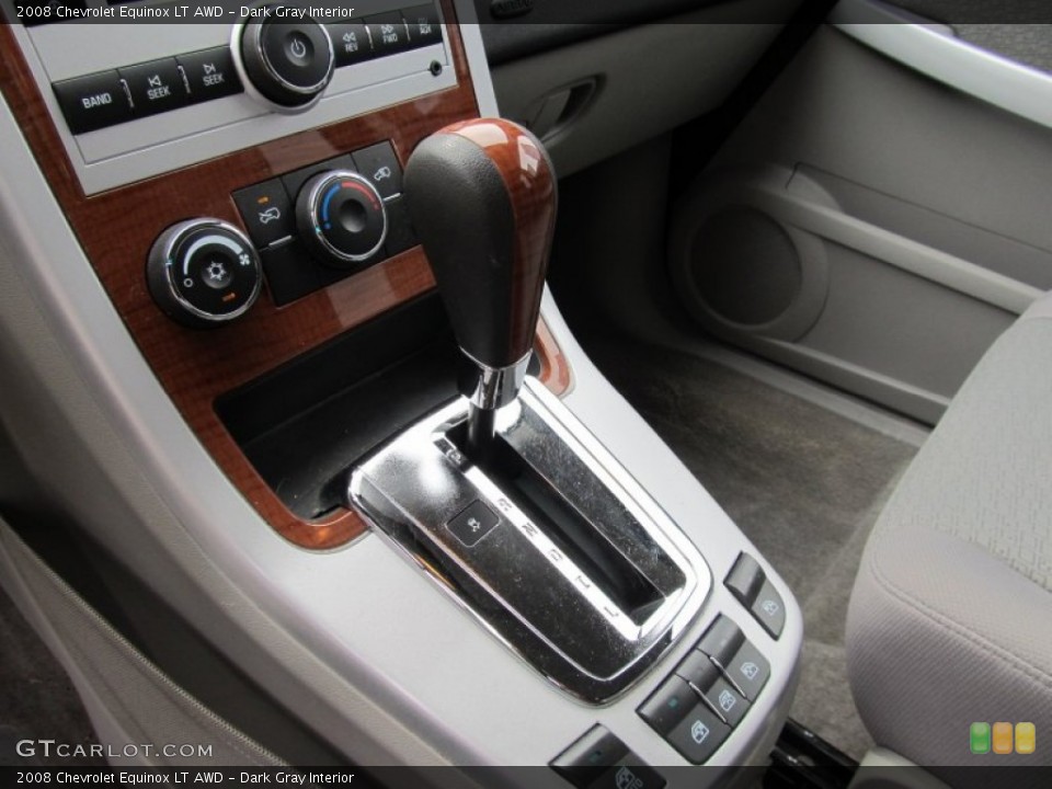 Dark Gray Interior Transmission for the 2008 Chevrolet Equinox LT AWD #54210210