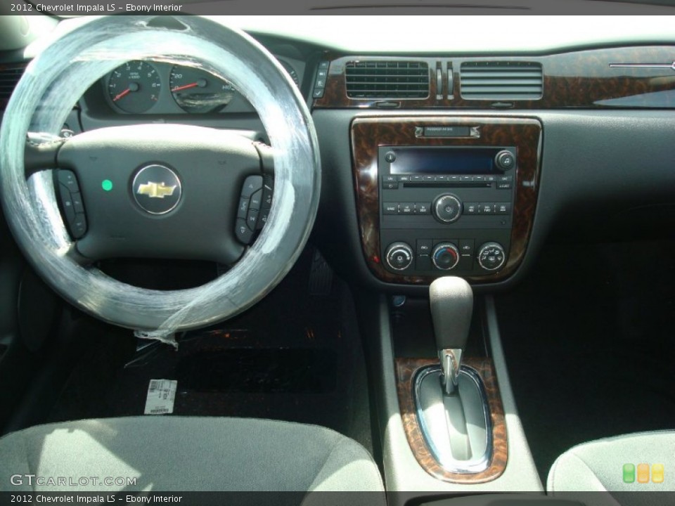 Ebony Interior Dashboard for the 2012 Chevrolet Impala LS #54210222