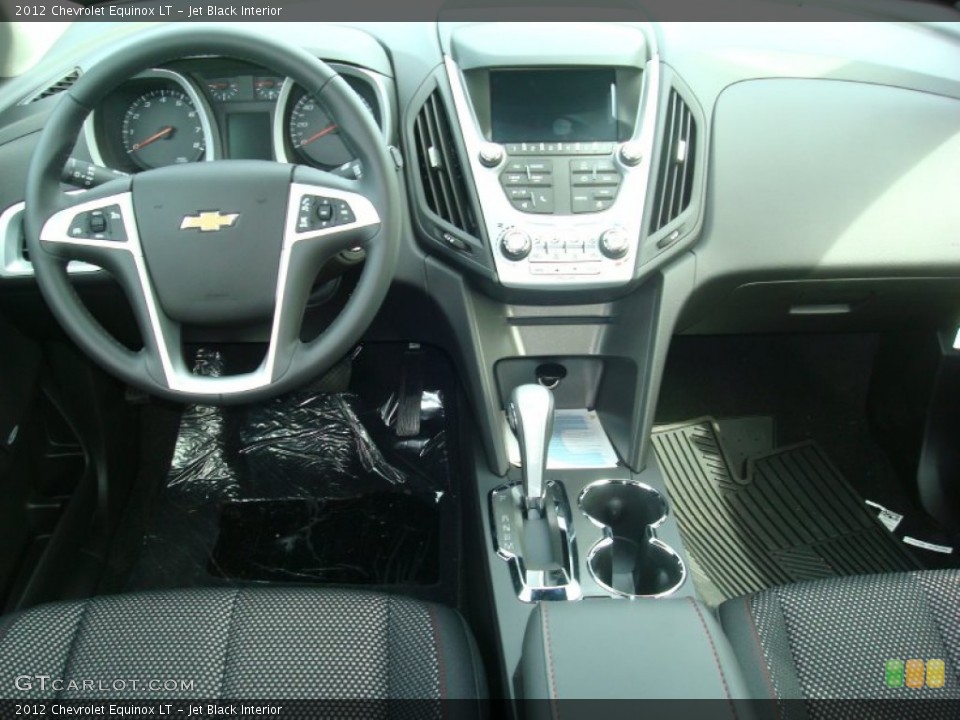 Jet Black Interior Dashboard for the 2012 Chevrolet Equinox LT #54210807