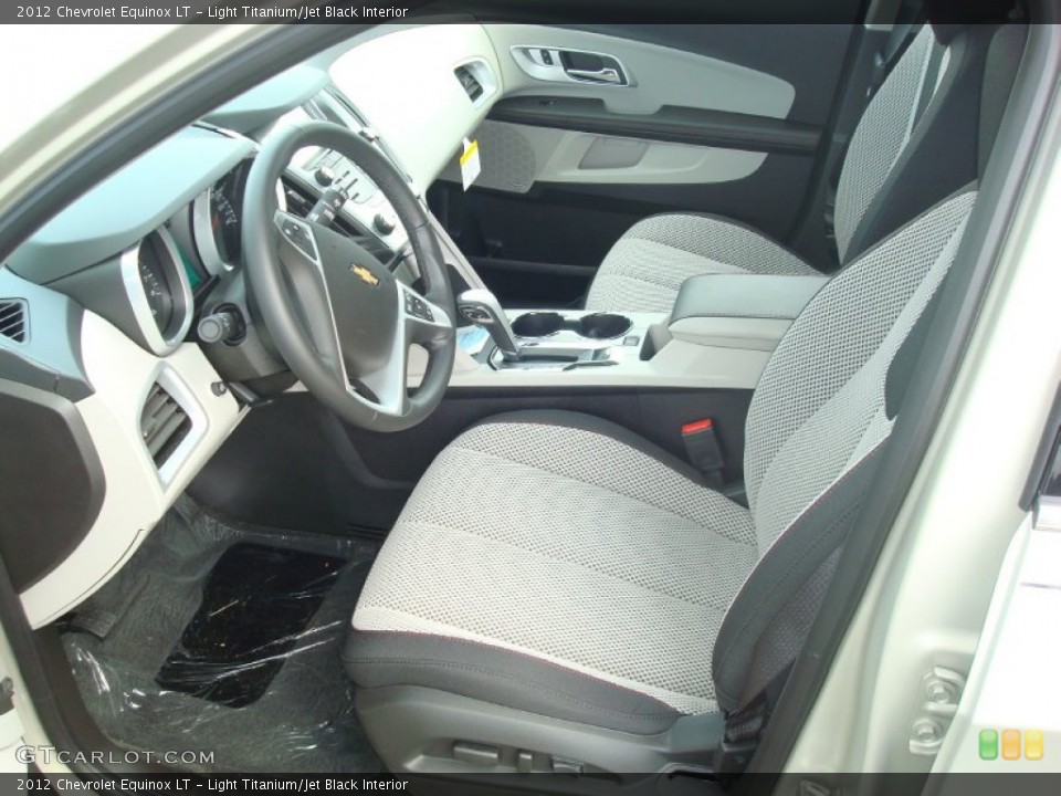 Light Titanium/Jet Black Interior Photo for the 2012 Chevrolet Equinox LT #54210831