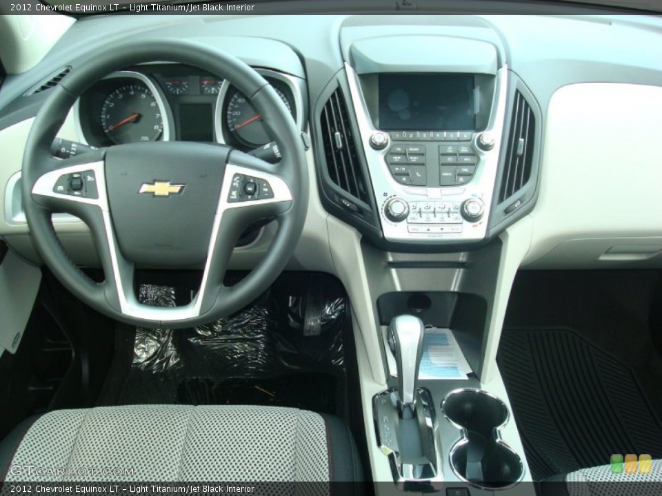 Light Titanium/Jet Black Interior Dashboard for the 2012 Chevrolet Equinox LT #54210848