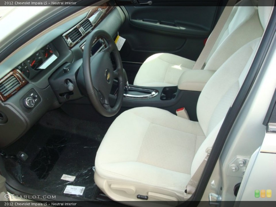 Neutral Interior Photo for the 2012 Chevrolet Impala LS #54210909