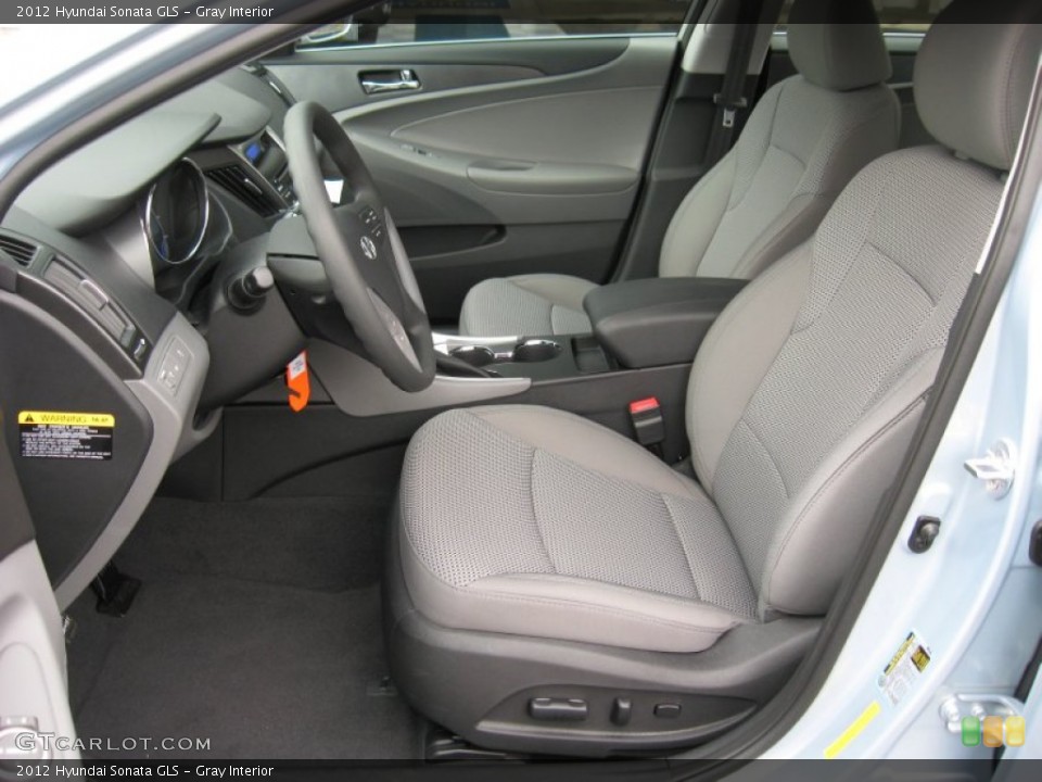 Gray Interior Photo for the 2012 Hyundai Sonata GLS #54211590