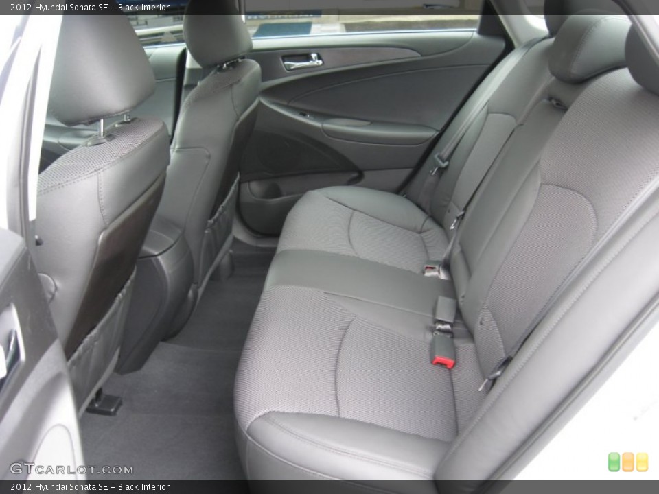 Black Interior Photo for the 2012 Hyundai Sonata SE #54211866