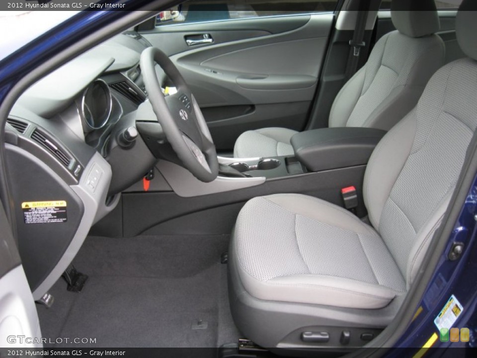Gray Interior Photo for the 2012 Hyundai Sonata GLS #54212085