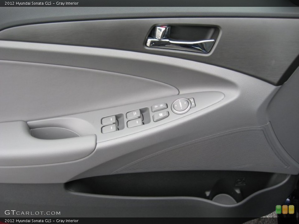 Gray Interior Door Panel for the 2012 Hyundai Sonata GLS #54212102