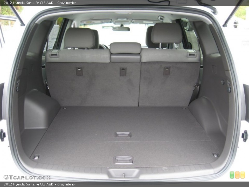 Gray Interior Trunk for the 2012 Hyundai Santa Fe GLS AWD #54212313