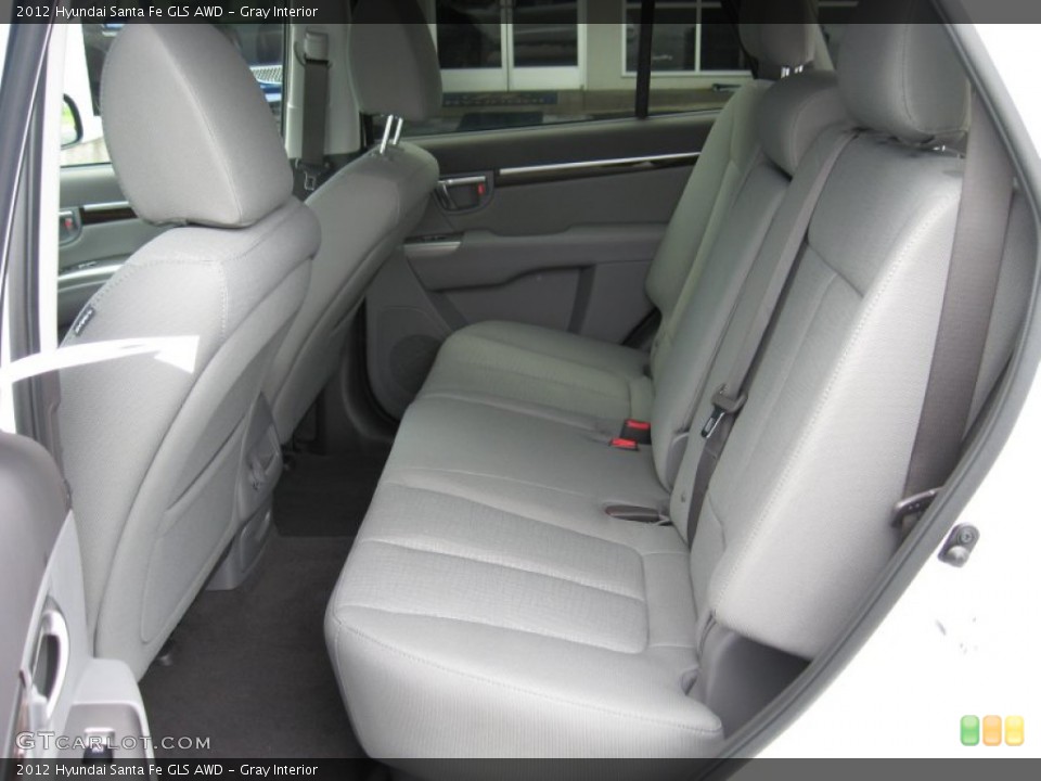 Gray Interior Photo for the 2012 Hyundai Santa Fe GLS AWD #54212355