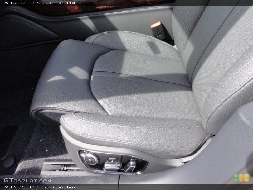 Black Interior Photo for the 2011 Audi A8 L 4.2 FSI quattro #54212442