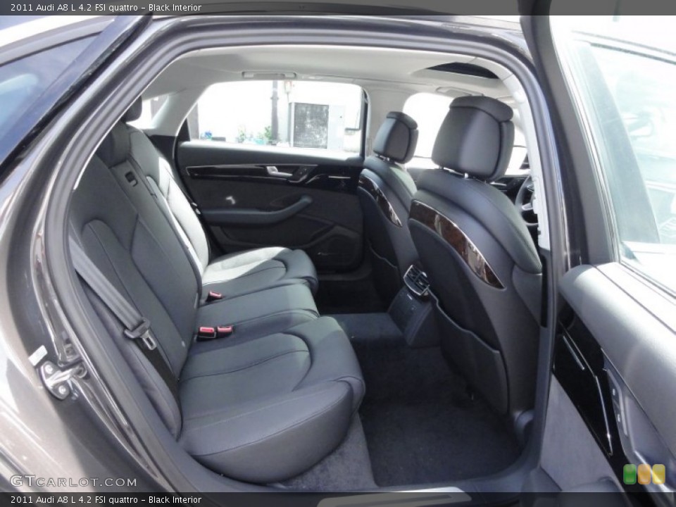 Black Interior Photo for the 2011 Audi A8 L 4.2 FSI quattro #54212496