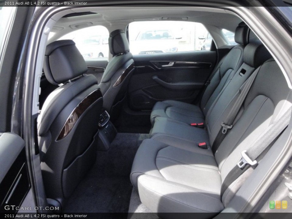 Black Interior Photo for the 2011 Audi A8 L 4.2 FSI quattro #54212505