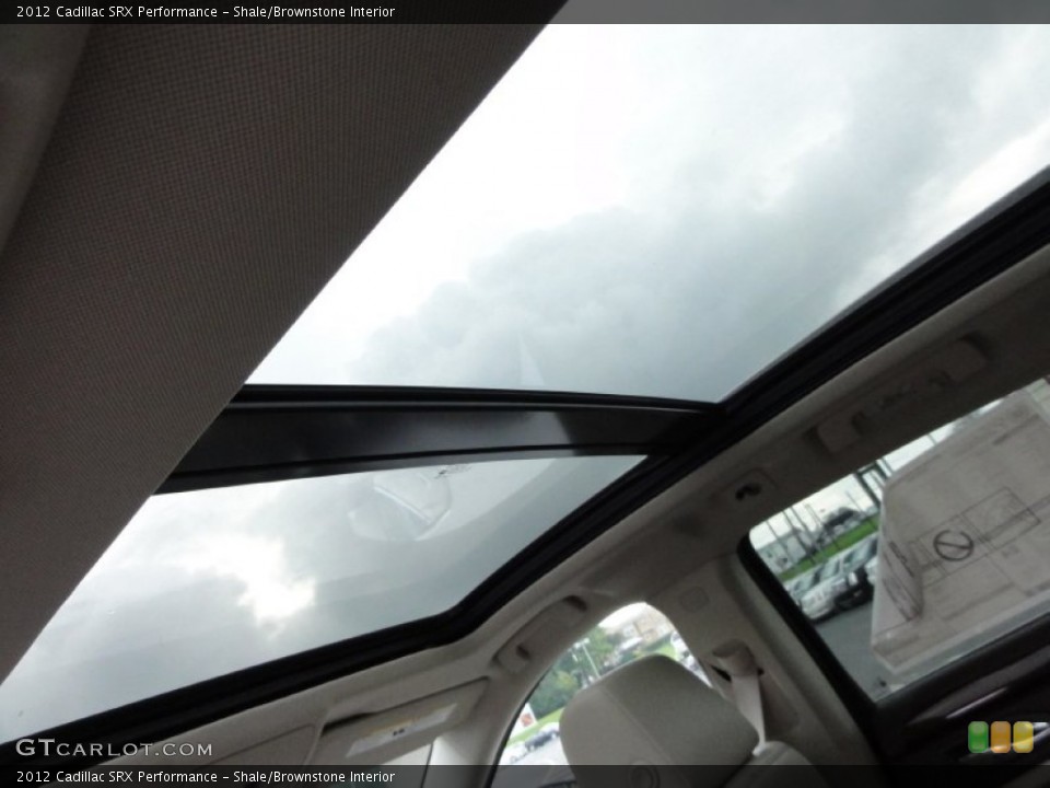 Shale/Brownstone Interior Sunroof for the 2012 Cadillac SRX Performance #54212598