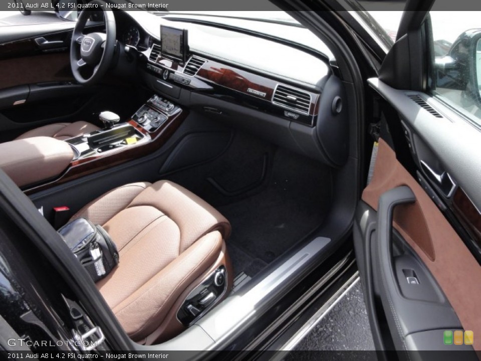 Nougat Brown Interior Photo for the 2011 Audi A8 L 4.2 FSI quattro #54212811