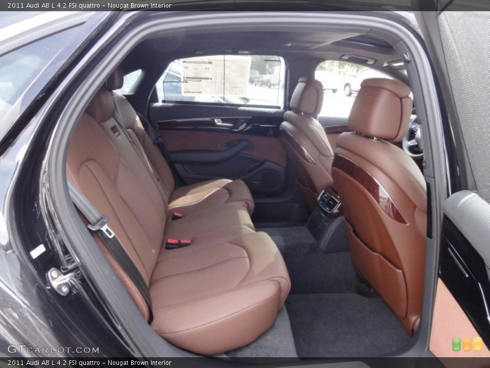 Nougat Brown Interior Photo for the 2011 Audi A8 L 4.2 FSI quattro #54212859