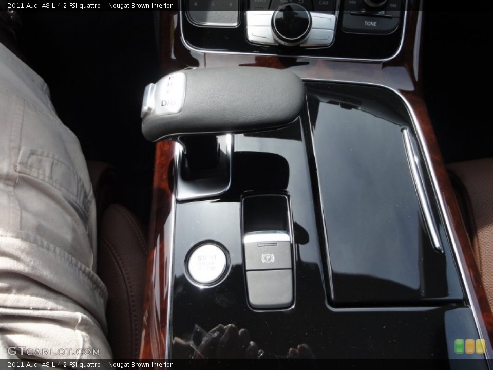 Nougat Brown Interior Transmission for the 2011 Audi A8 L 4.2 FSI quattro #54212985