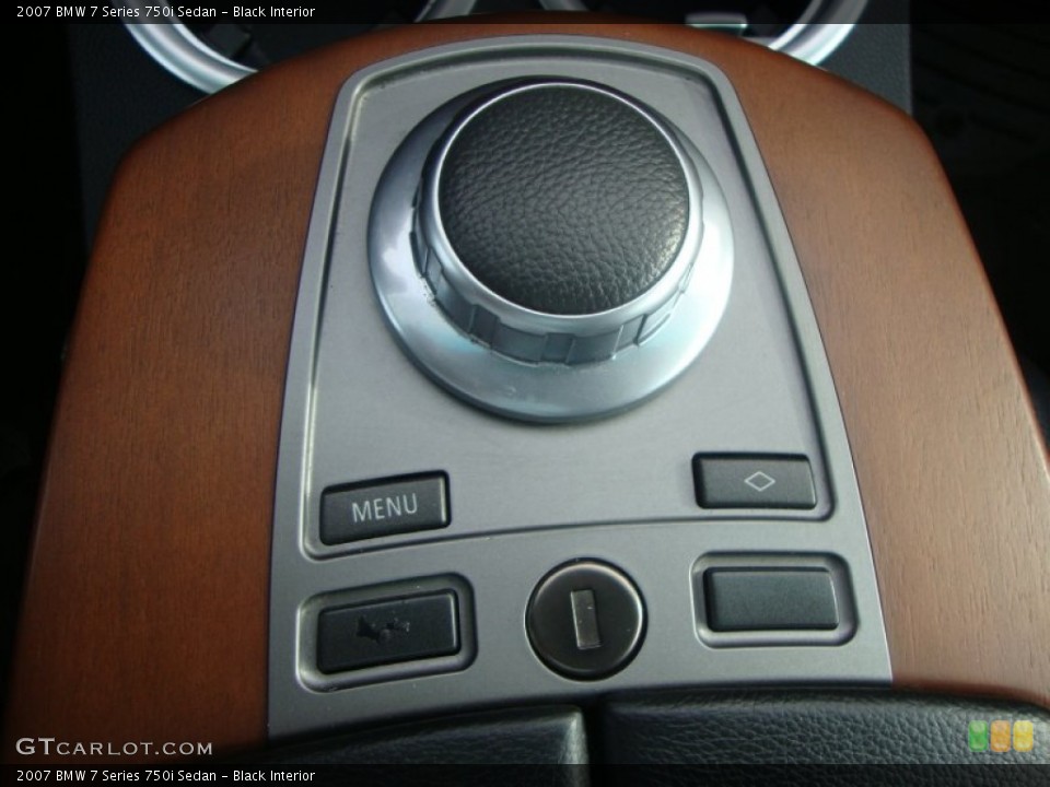 Black Interior Controls for the 2007 BMW 7 Series 750i Sedan #54213198