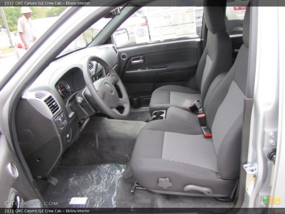 Ebony Interior Photo for the 2012 GMC Canyon SLE Crew Cab #54217305