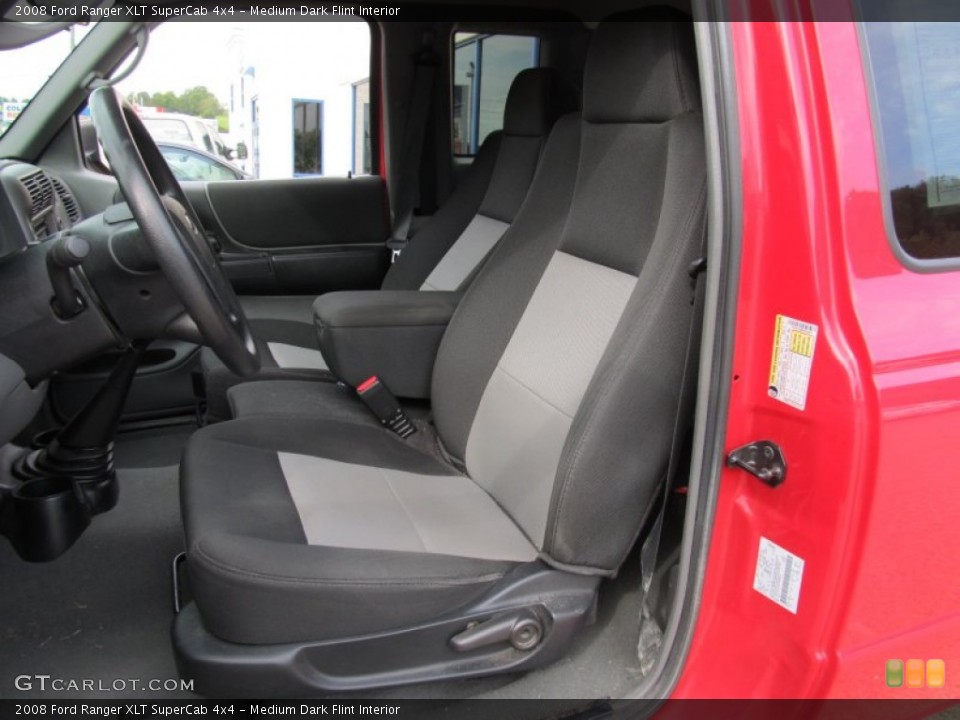 Medium Dark Flint Interior Photo for the 2008 Ford Ranger XLT SuperCab 4x4 #54218730