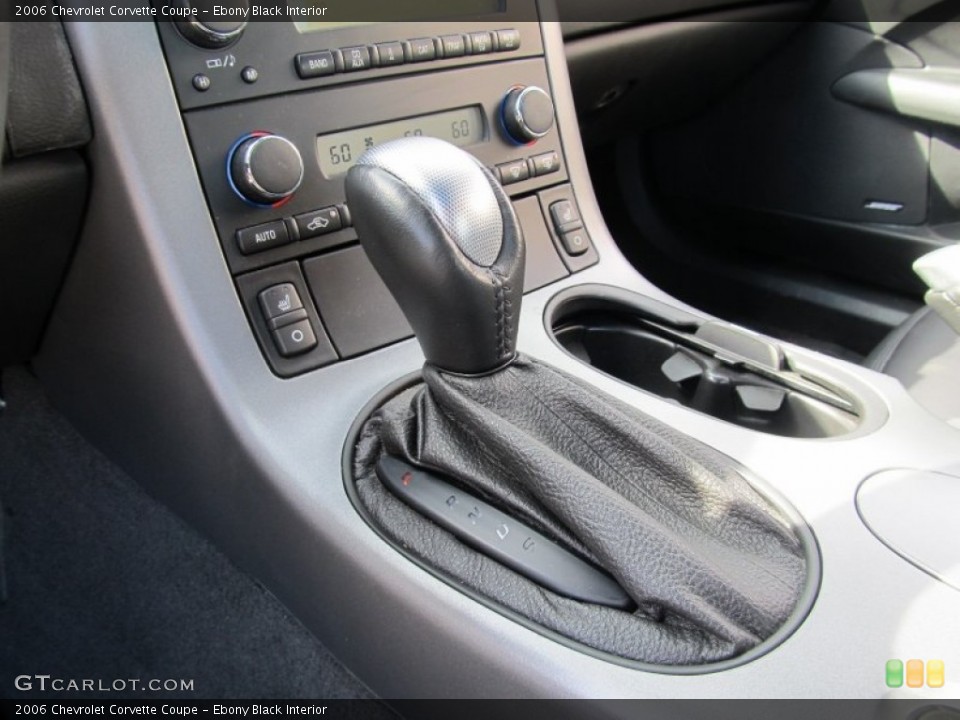 Ebony Black Interior Transmission for the 2006 Chevrolet Corvette Coupe #54218872
