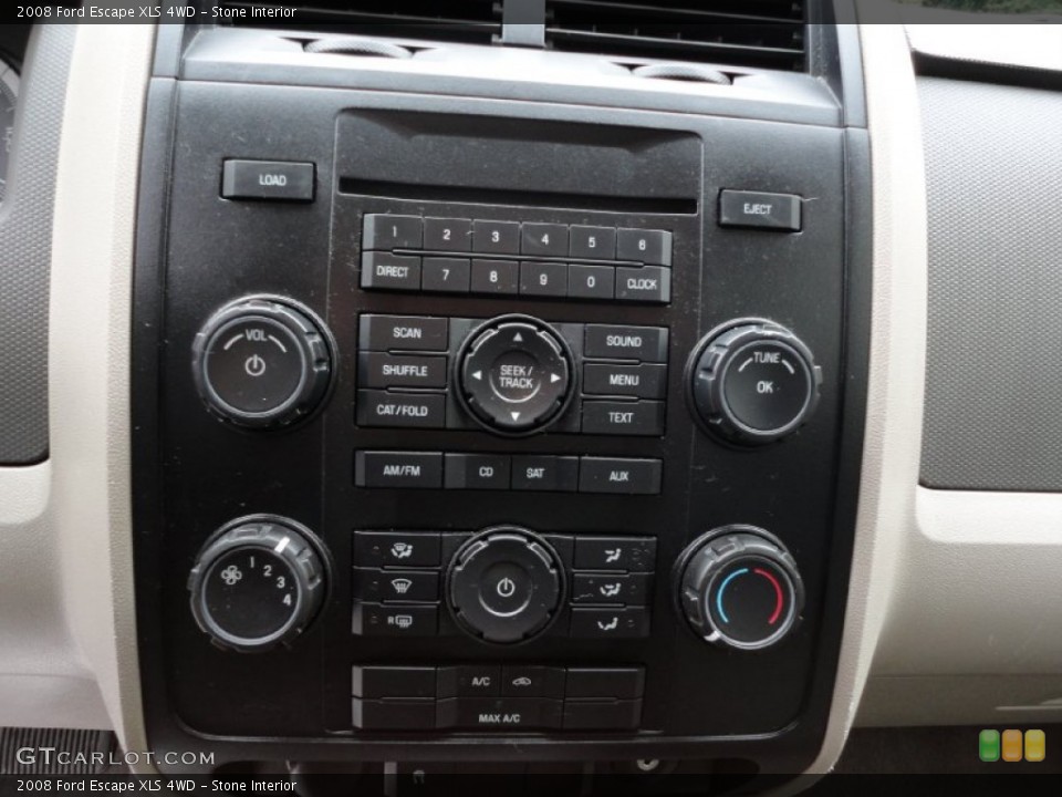 Stone Interior Controls for the 2008 Ford Escape XLS 4WD #54219132