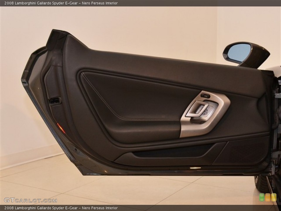 Nero Perseus Interior Door Panel for the 2008 Lamborghini Gallardo Spyder E-Gear #54219626