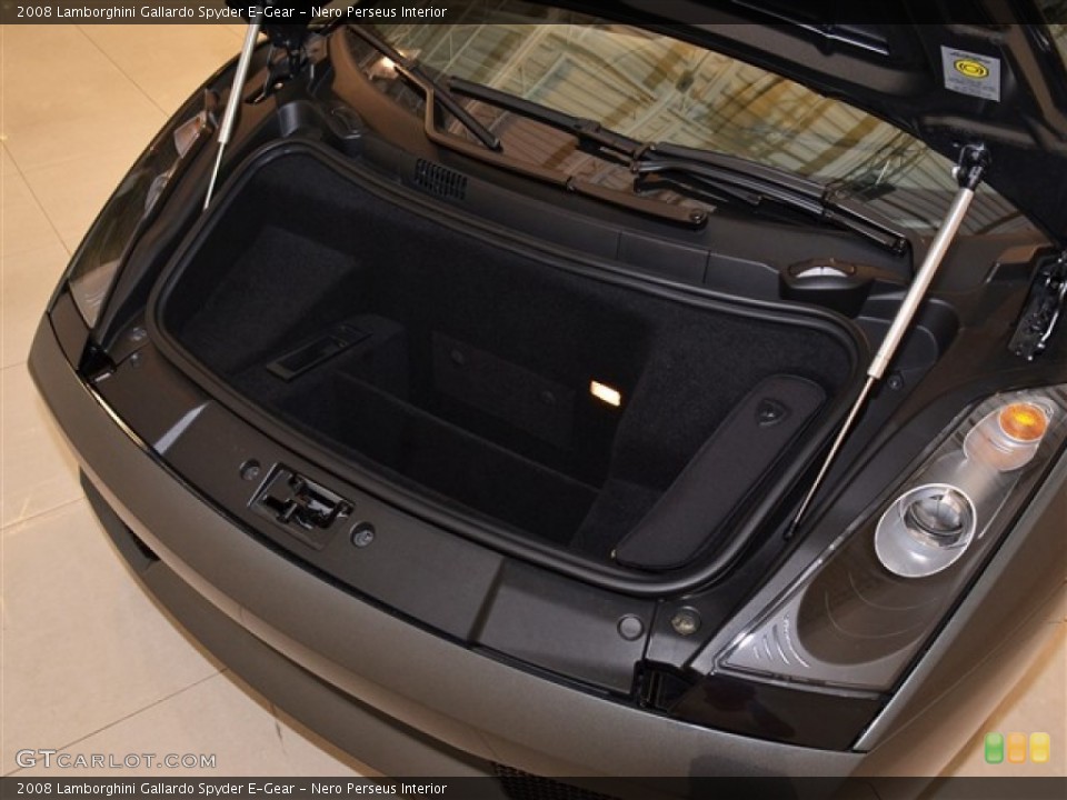 Nero Perseus Interior Trunk for the 2008 Lamborghini Gallardo Spyder E-Gear #54219663