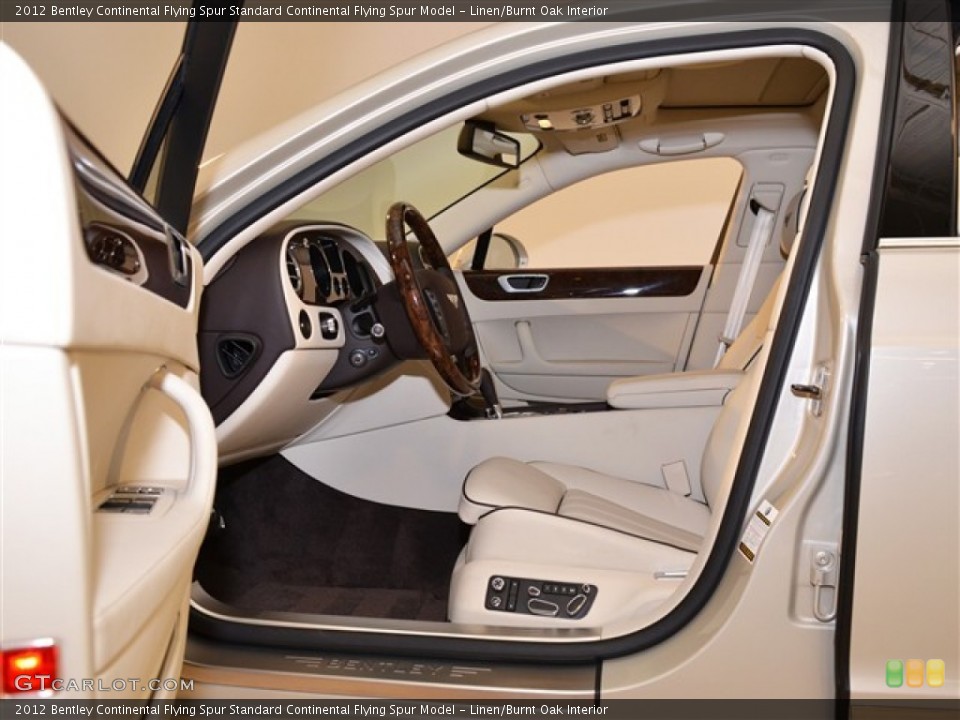 Linen/Burnt Oak Interior Photo for the 2012 Bentley Continental Flying Spur  #54219765