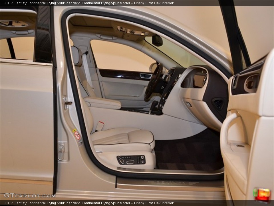 Linen/Burnt Oak Interior Photo for the 2012 Bentley Continental Flying Spur  #54219793