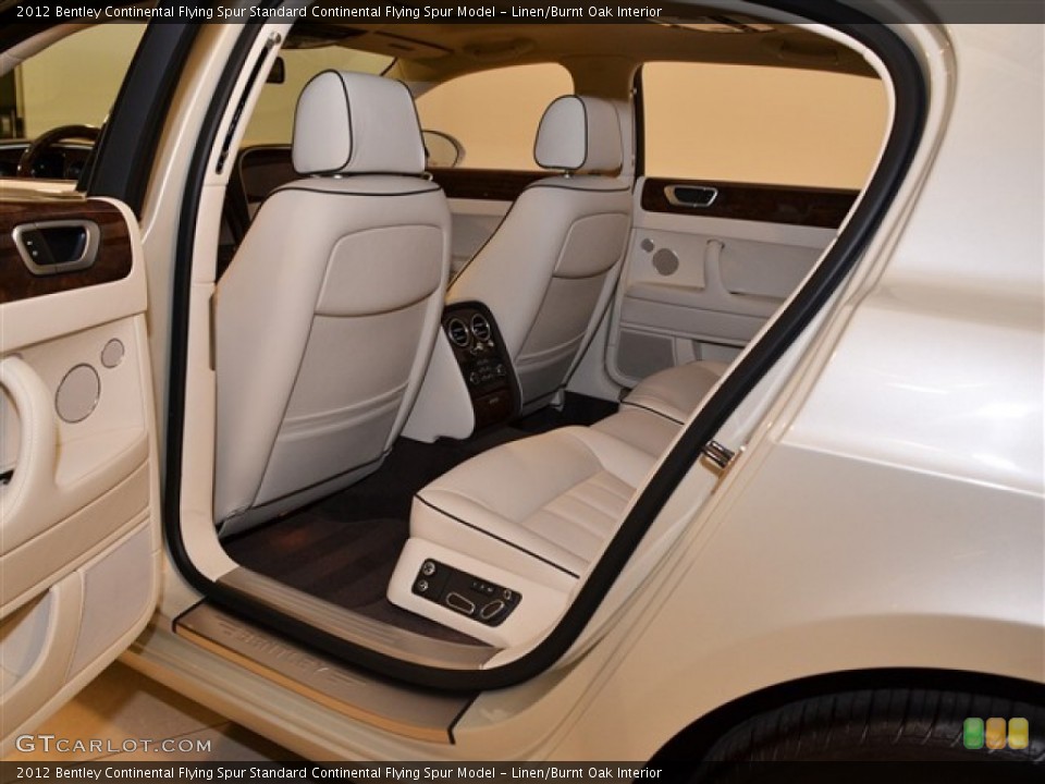 Linen/Burnt Oak Interior Photo for the 2012 Bentley Continental Flying Spur  #54219813