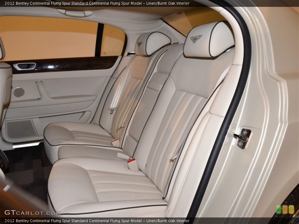 Linen/Burnt Oak Interior Photo for the 2012 Bentley Continental Flying Spur  #54219822