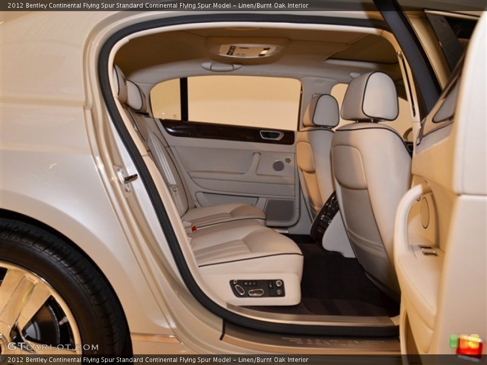 Linen/Burnt Oak Interior Photo for the 2012 Bentley Continental Flying Spur  #54219831