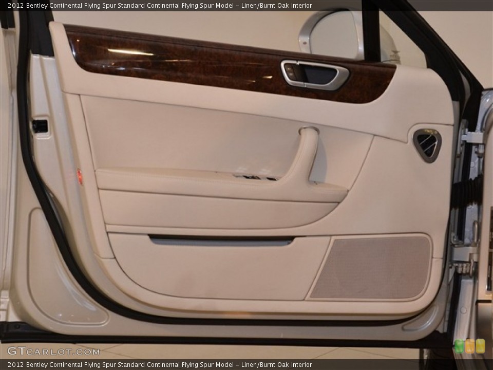 Linen/Burnt Oak Interior Door Panel for the 2012 Bentley Continental Flying Spur  #54219852