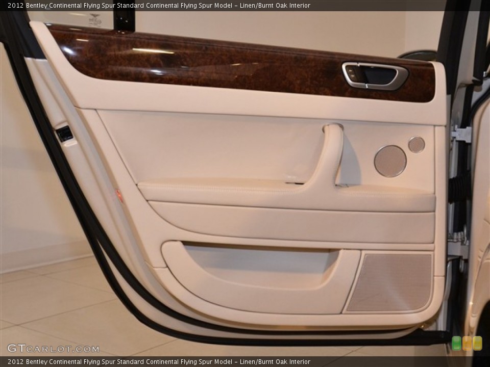 Linen/Burnt Oak Interior Door Panel for the 2012 Bentley Continental Flying Spur  #54219870