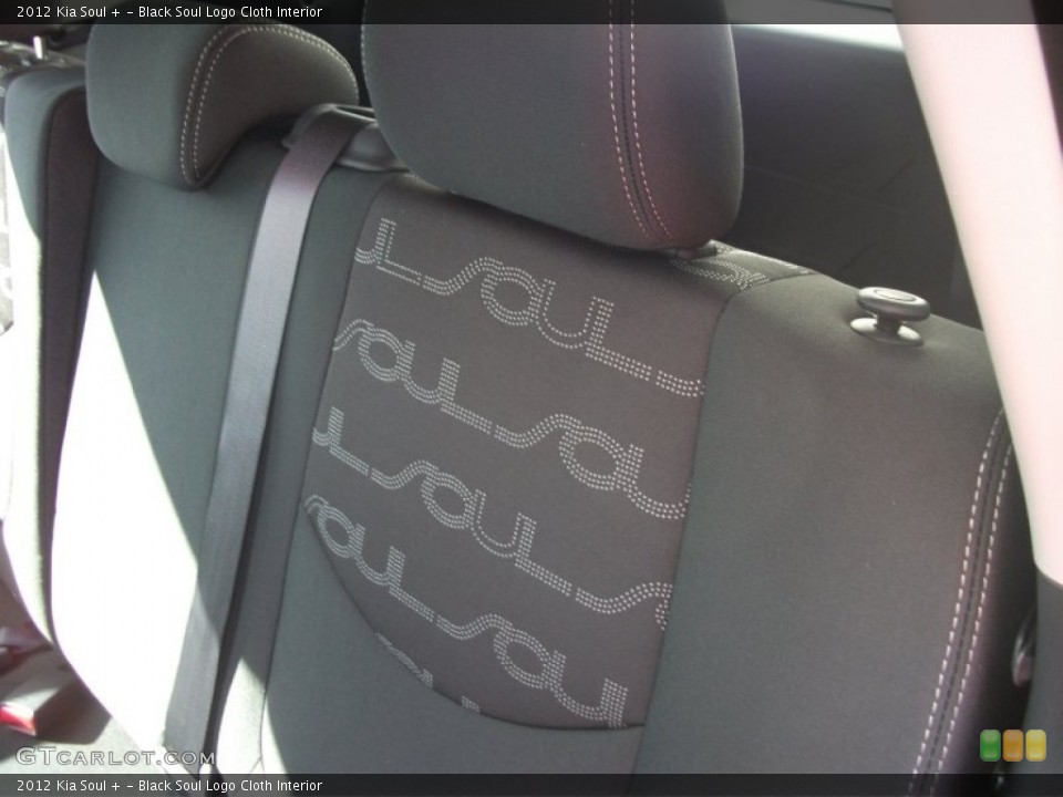 Black Soul Logo Cloth Interior Photo for the 2012 Kia Soul + #54220377