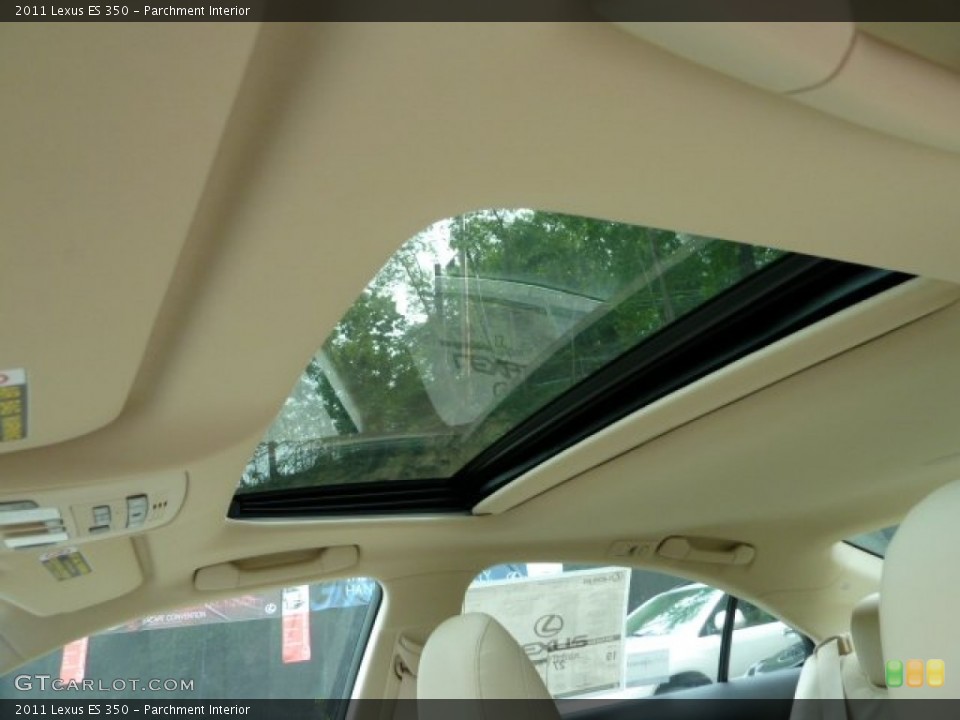 Parchment Interior Sunroof for the 2011 Lexus ES 350 #54220680