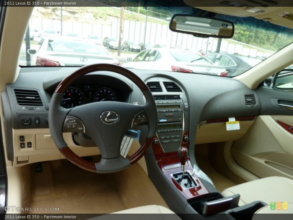 Parchment Interior Dashboard for the 2011 Lexus ES 350 #54220713