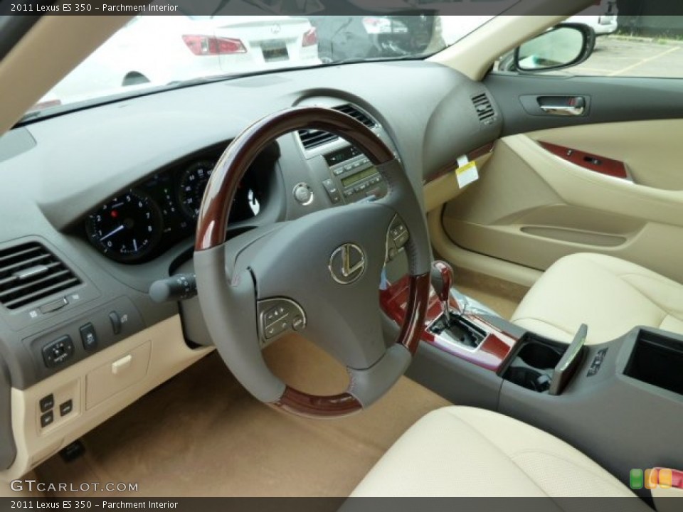 Parchment Interior Photo for the 2011 Lexus ES 350 #54220731