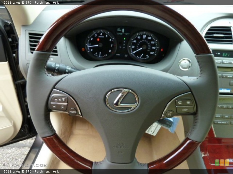 Parchment Interior Steering Wheel for the 2011 Lexus ES 350 #54220737