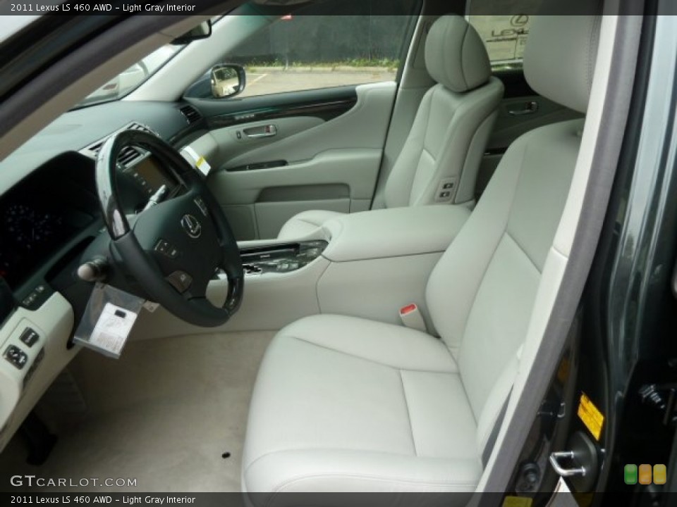 Light Gray Interior Photo for the 2011 Lexus LS 460 AWD #54220809