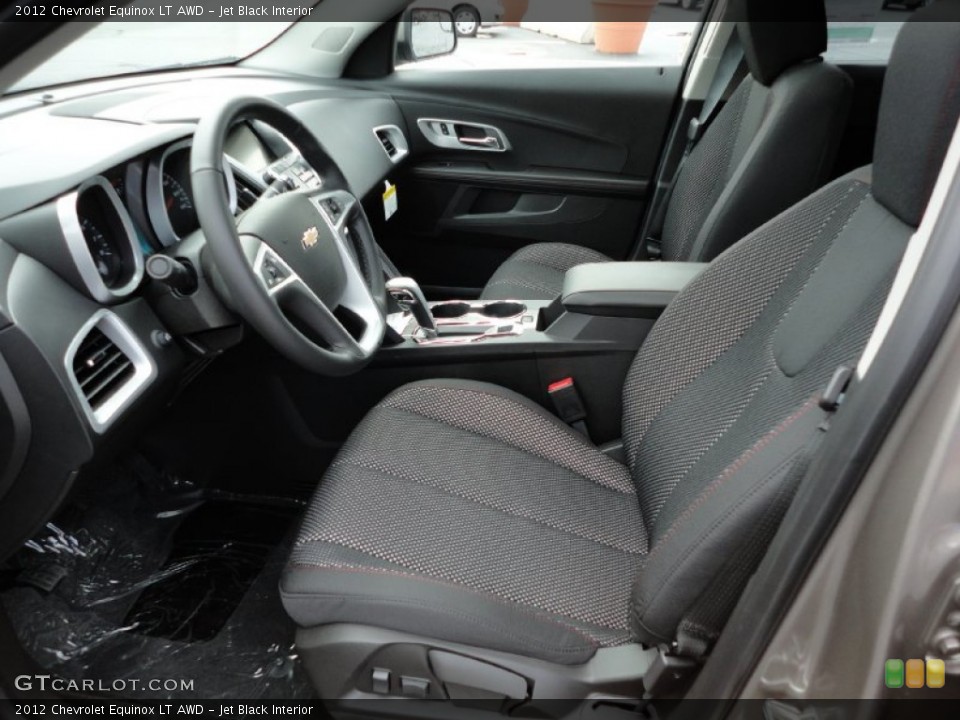 Jet Black Interior Photo for the 2012 Chevrolet Equinox LT AWD #54222531