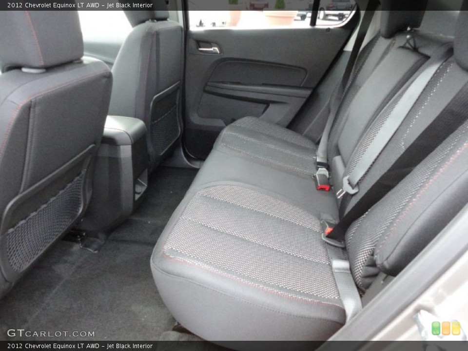 Jet Black Interior Photo for the 2012 Chevrolet Equinox LT AWD #54222558