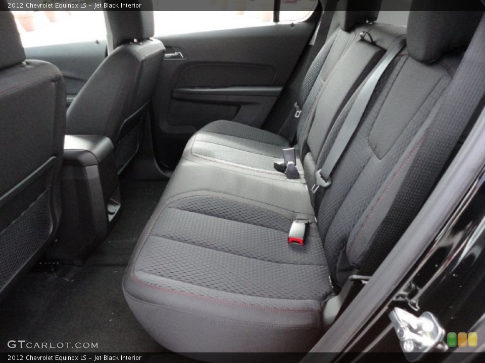 Jet Black Interior Photo for the 2012 Chevrolet Equinox LS #54222912
