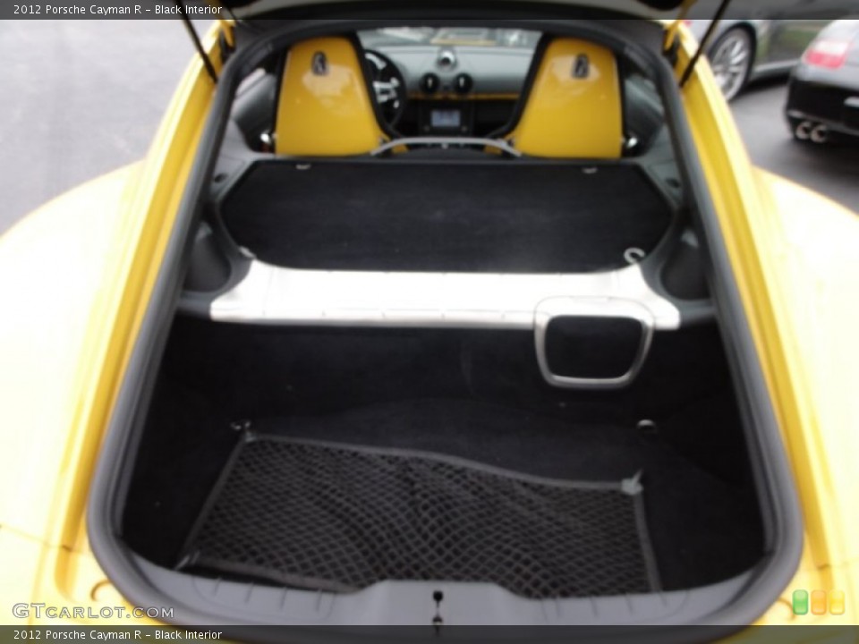 Black Interior Trunk for the 2012 Porsche Cayman R #54226998