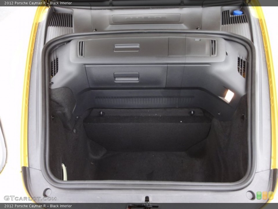 Black Interior Trunk for the 2012 Porsche Cayman R #54227032