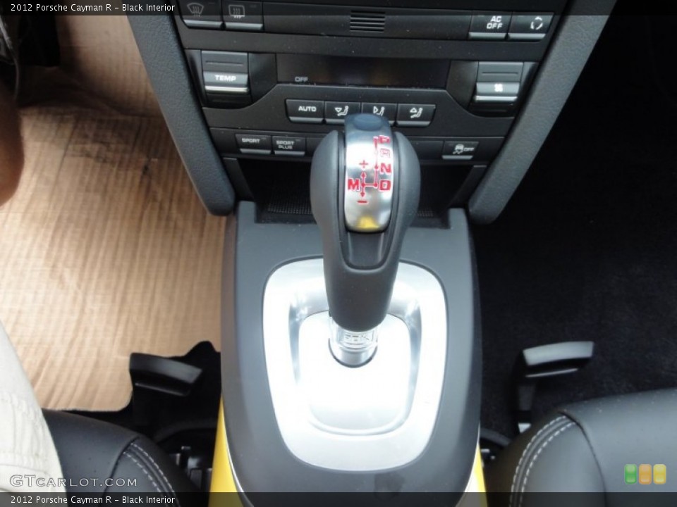 Black Interior Transmission for the 2012 Porsche Cayman R #54227064