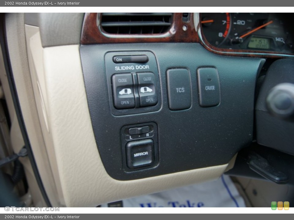 Ivory Interior Controls for the 2002 Honda Odyssey EX-L #54227403